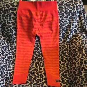 Adidas Kids Orange-Red Leggings